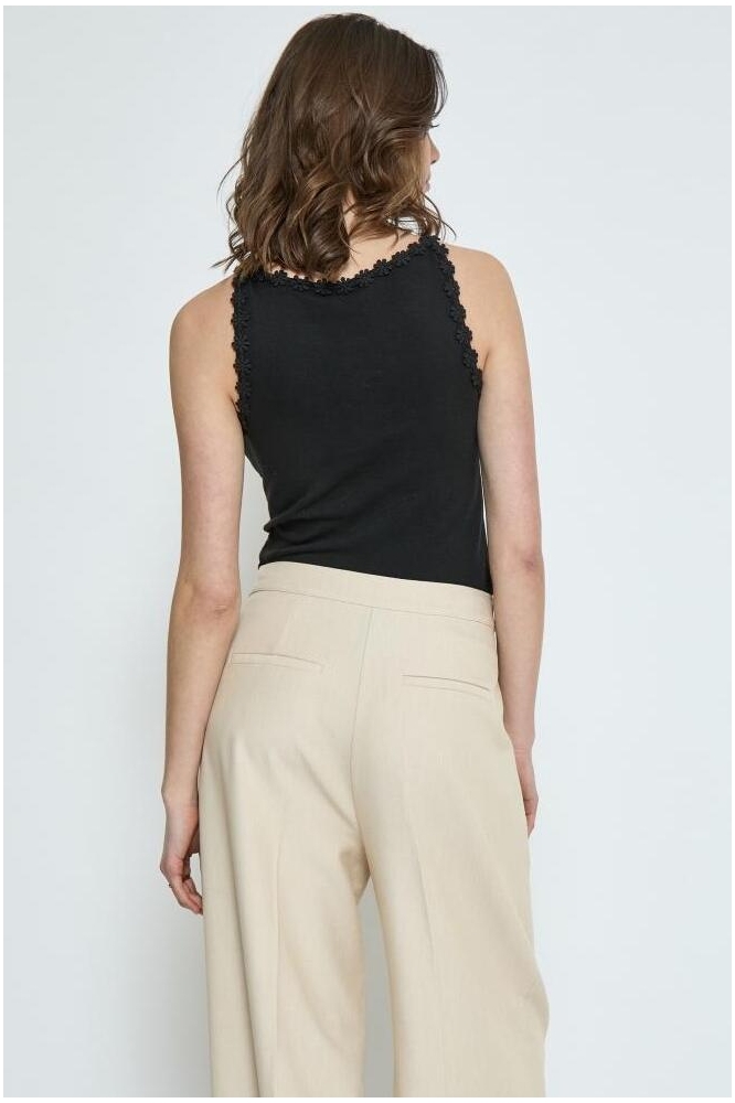 ALICE GOTS STRAP TOP PC7961 9000 BLACK